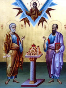 Icon: Sts Peter and Paul